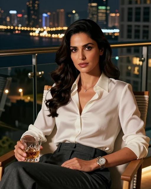 Clearly adult fictional character concept: Malini Singhania